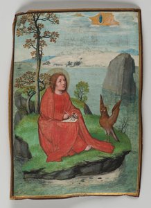 St. Johannes schrijft op Patmos, 1521